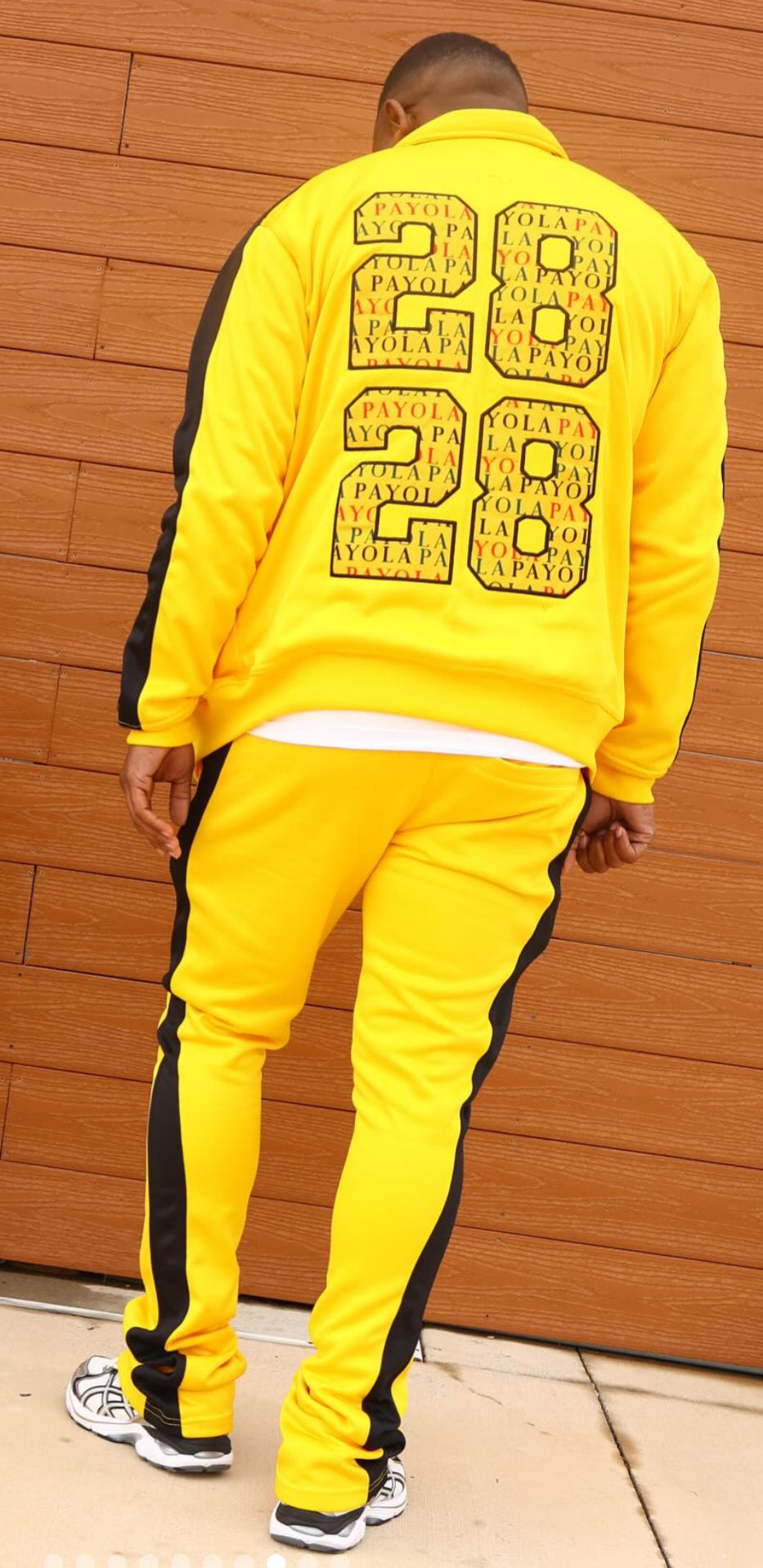 28Yola Tracksuit Men Set (Yellow)