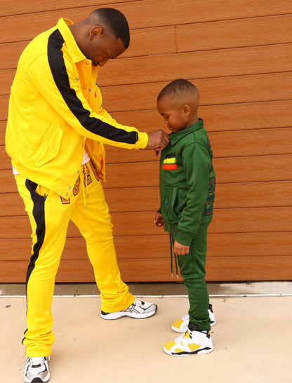 28Yola Tracksuit Men Set (Yellow)