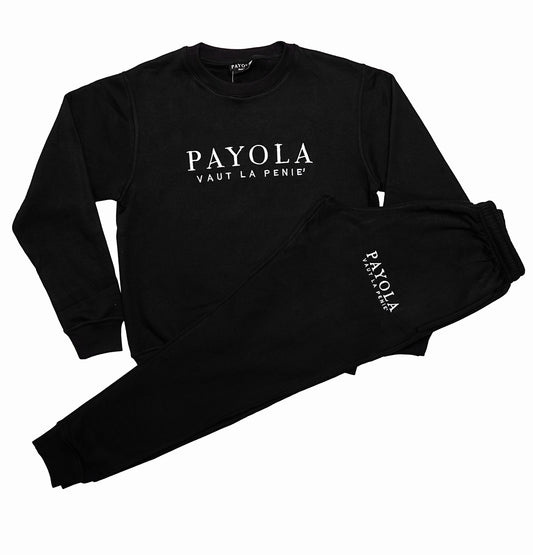 Payola Essential Jogger Set (Black)