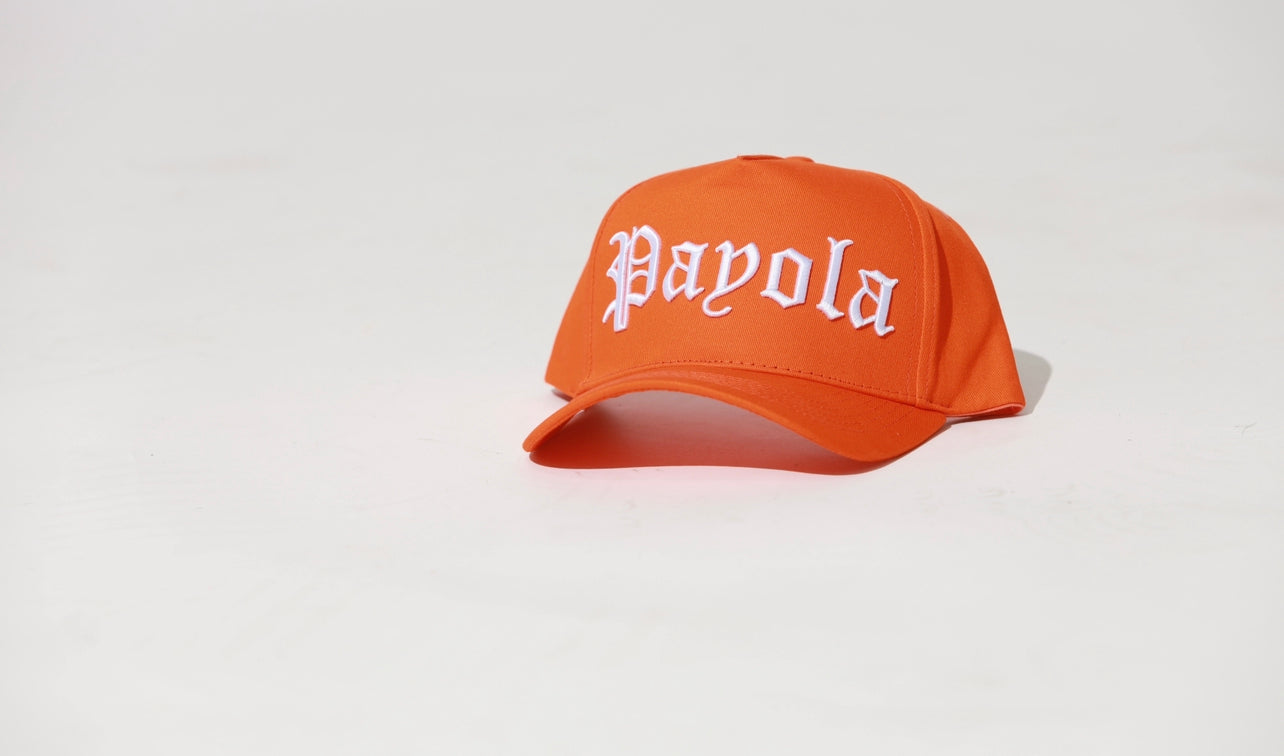Payola Old English Hat (Orange)