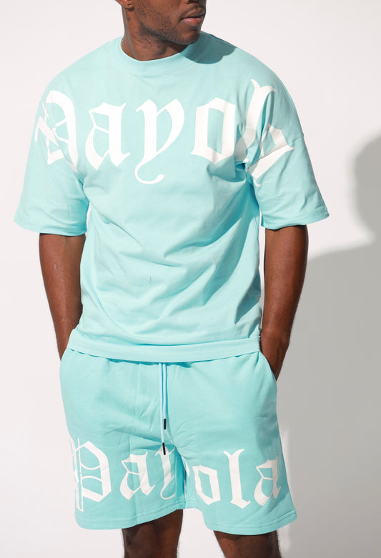 Payola Old English Set  (Sky Blue)