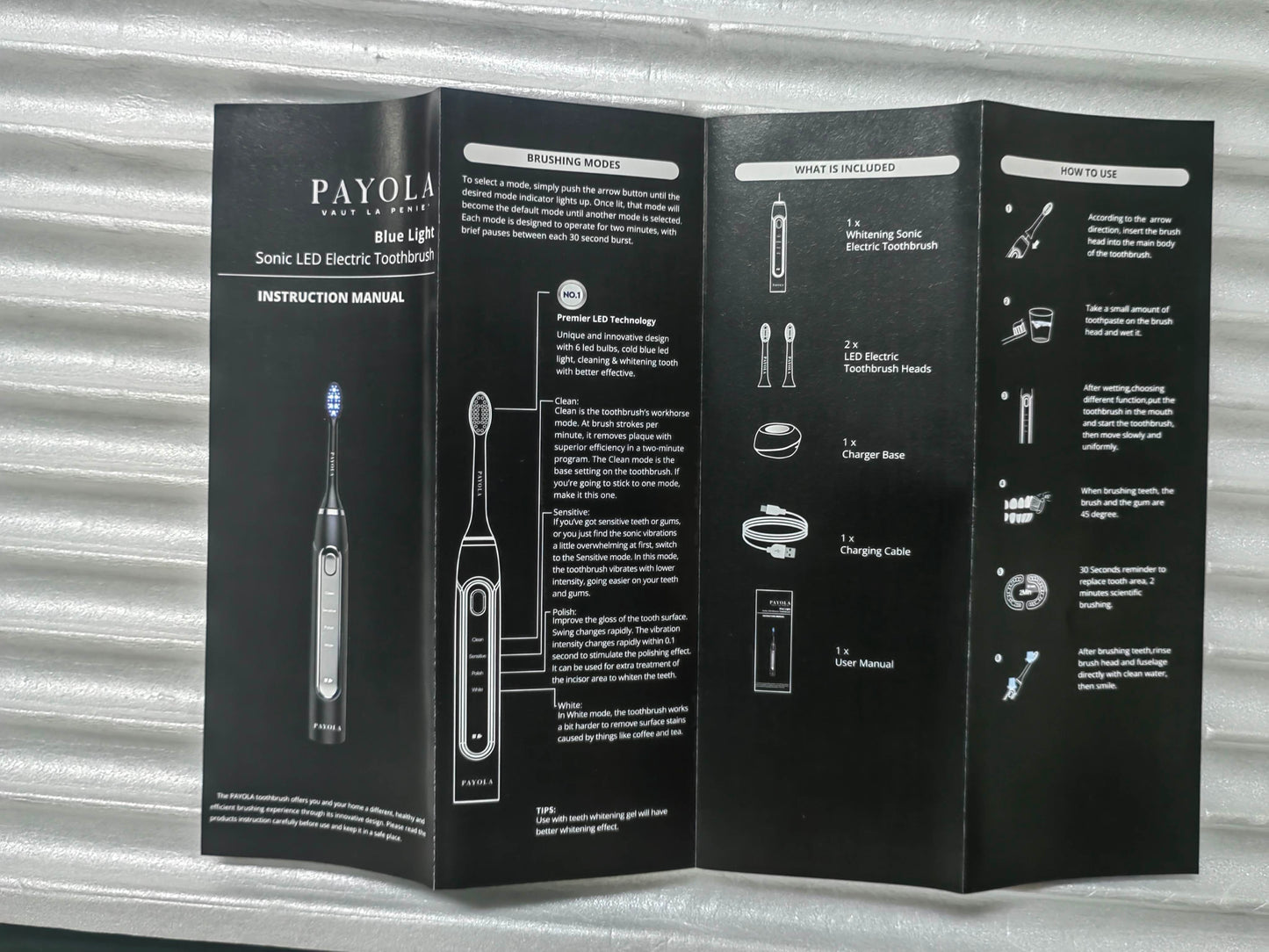 Payola LED Electric Toothbrush