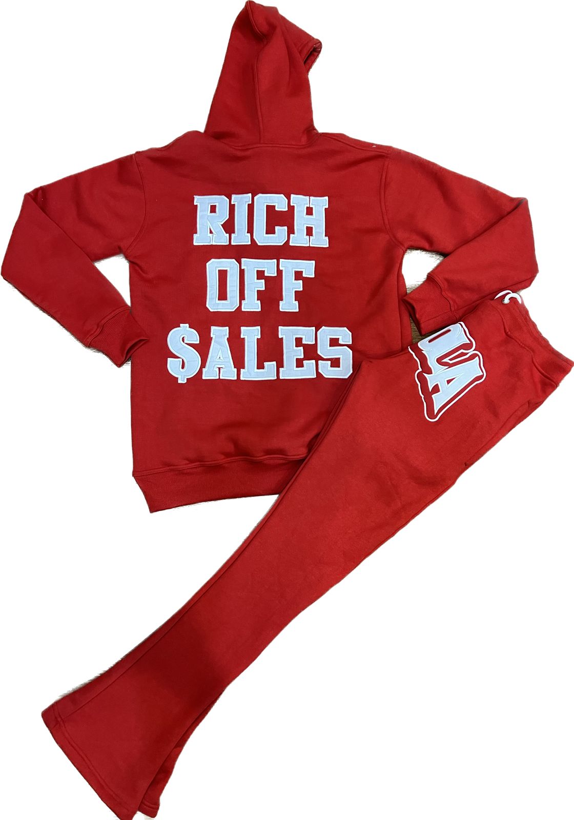 Rich Off Sales Jumpsuit (Red)