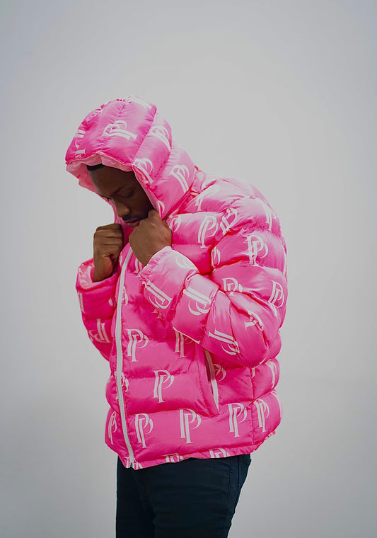 Payola Puffer Jacket (Pink)