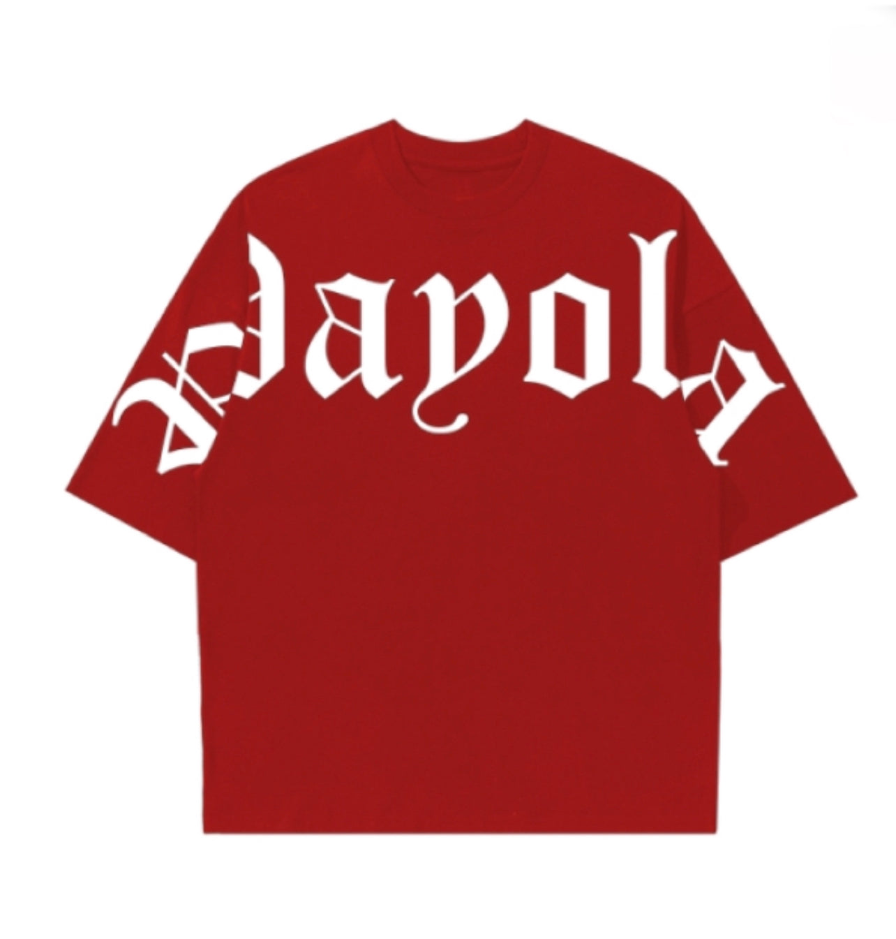 Payola Old English Shirt (Red)
